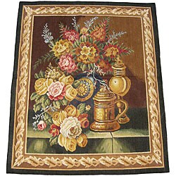 Chinese French-style Tapestry (2' x 2'7)