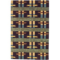 Hand-tufted Embassy Art Wool Rug (2'3 x 8')