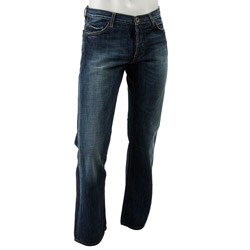 Super Rifle Men's Bootcut Dark Blue Rinse Jeans