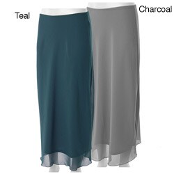 Adi Designs J-California Women's Long Chiffon Skirt