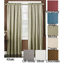 Thermal Backed Iridescent Blackout Curtain Panel Pair