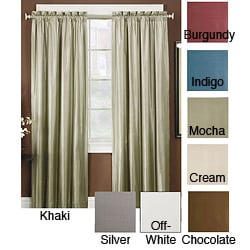 Thermal Backed Iridescent Blackout Curtain Panel Pair