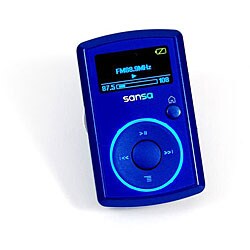 Sandisk Sansa Clip 2GB Blue MP3 Player