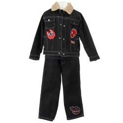 Disney Toddler Boy's Spiderman 3 Denim 3-piece Outfit