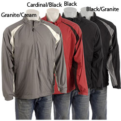 Sunderland of Scotland Men's Red Sound of Silence Half Zip Jacket