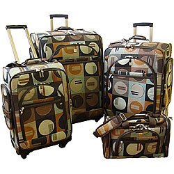 American Flyer Quattro 4-piece Euro Luggage Set