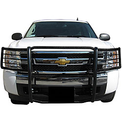 Chevy Silverado 1500LD 2007-08 Black Grille Guard