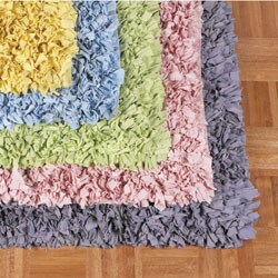 Jersey Cotton Shag Rug (4'9 Round)