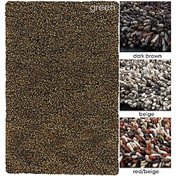 Hand-woven Contemporary Cora Rug (7'9 x 10'6).