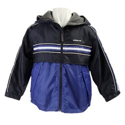 London Fog Boy's Front Stripe Reversible Jacket