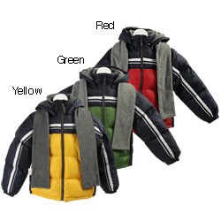 London Fog Boy's Colorblock Hooded Parka