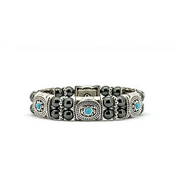 Magnetic Hematite Southwestern Bracelet