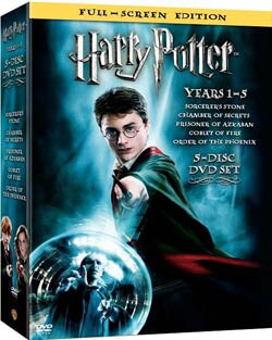 Harry Potter Years 1-5 (FS/DVD)