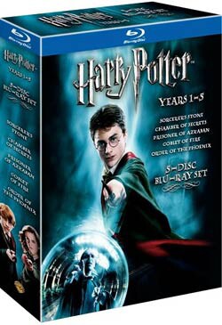Harry Potter Years 1-5 Box Set (Blu-ray Disc)