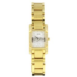Croton Women's 23k Goldplated Diamond Watch