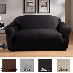 Microfiber Stretch Suede Sofa Slipcover