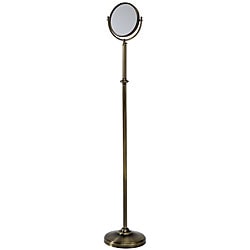 Magnified Adjustable Height Floor Stand Mirror