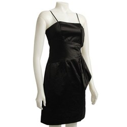 Max & Cleo Women's Vintage-inspired Satin Dress
