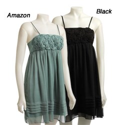 Max & Cleo Women's Strapless Chiffon Dress