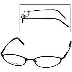 Gucci Women's 2706 Optical Eyeglasses