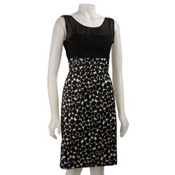 Donna Ricco Women's Sleeveless Printed Dress