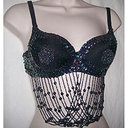 Bad Sushi Black Belly Dancing Top (Indonesia)