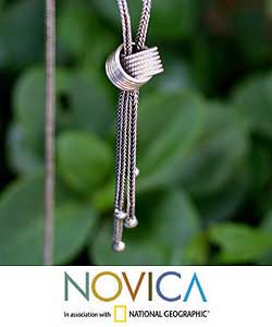 'Sterling Marriage' Silver Necklace (Thailand)