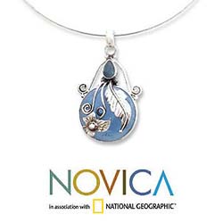 Chalcedony 'Floral Delight' Necklace (India)
