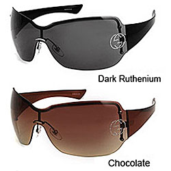 Gucci Women's Shield Rhinestone Sunglasses
