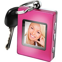 Shift3 1619335 Digital Photo Pink Keychain (Case of 4)