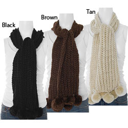 Adi Designs Chunky Knit Scarf