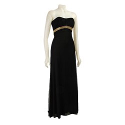 Bari Jay Women's Strapless Empire Waist Dress