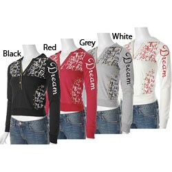 Girl Talk Junior's Scripted Hoodie