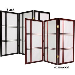 Double Cross 36-inch 3-panel Shoji Screen (China)