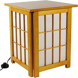 Hokkaido End Table Shoji Lamp (China)