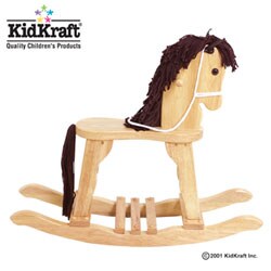 Pine Rocking Horse