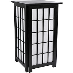 Tall Hokkaido End Table/ Shoji Lamp (China)