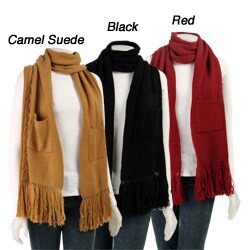 Himalaya Trading Company Cable Knit Cashmere Scarf