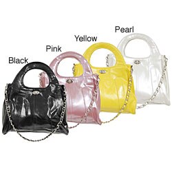 Je Veux Double Strap Patent Handbag