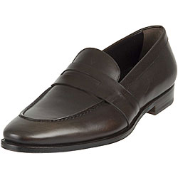 Yves Saint Laurent Dark Brown James Loafers