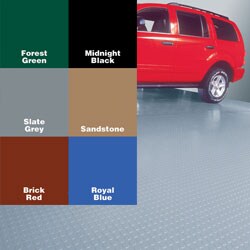 G-floor Commercial Coin Textured Parking Pad (10' x 24')