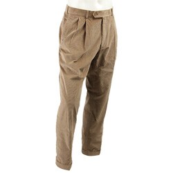 Haspel Men's Pleated Corduroy Pants