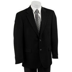 Bill Blass Men's Black Camel Hair Blazer