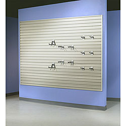 Flow Wall 48-square-foot Silver Premium Shelf Starter Set