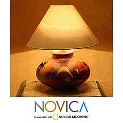 Ceramic 'Archaeology Light' Lamp (Mexico)