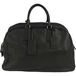 Prada Cervo Large Deerskin Travel Bag
