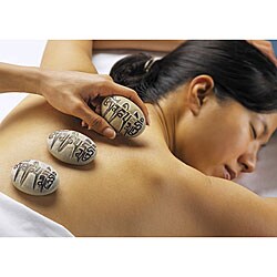 Tibetan Massage Stone with Purification Mantra (Nepal)