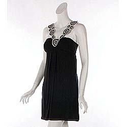 JFW Junior's Crochet Neck Dress