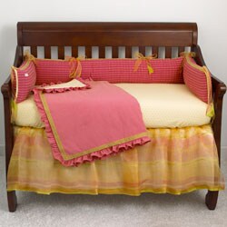 Cotton Tale Sassy 4-piece Crib Bedding Set