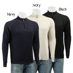 Visitor Men's Silk Blend Mock Neck Sweater
